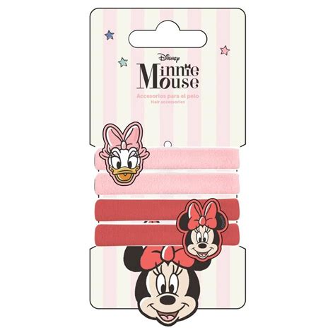 Disney Minnie Set 4 Scrunchies