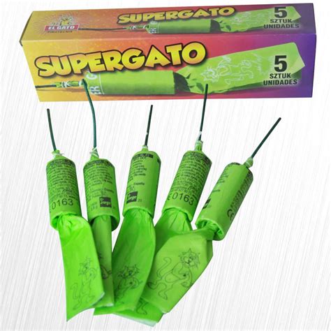 Petardy błyskowe SUPERGATO 1400014 El Gato Jorge 5 sztuk PETARDY SHOP