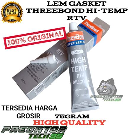 Lem Gasket Lem Paking Threebond Rtv Tribon Hi Temp Motor Mobil Gram