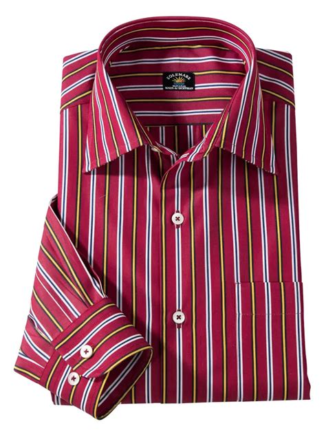 Bond Stripe Long Sleeve Shirt Maus Hoffman