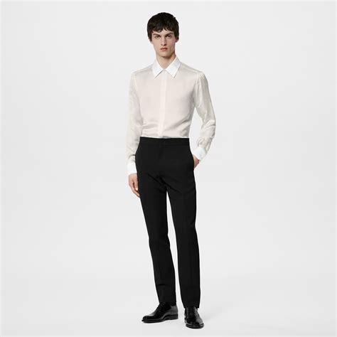 Wool Tuxedo Cigarette Pants Men Ready To Wear LOUIS VUITTON