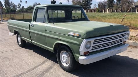 1968 Ford F100 Pickup At Glendale 2020 As W148 Mecum Auctions