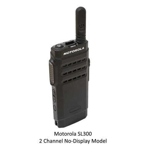 Motorola Mototrbo SL300 6-Pack Analog/Digital 2-way Radio. The Motorola ...