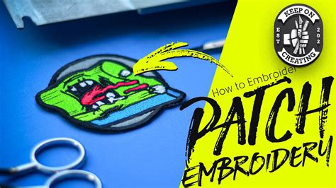 How To Make A Patch On Embroidery Machine Patch Embroidery Youtube