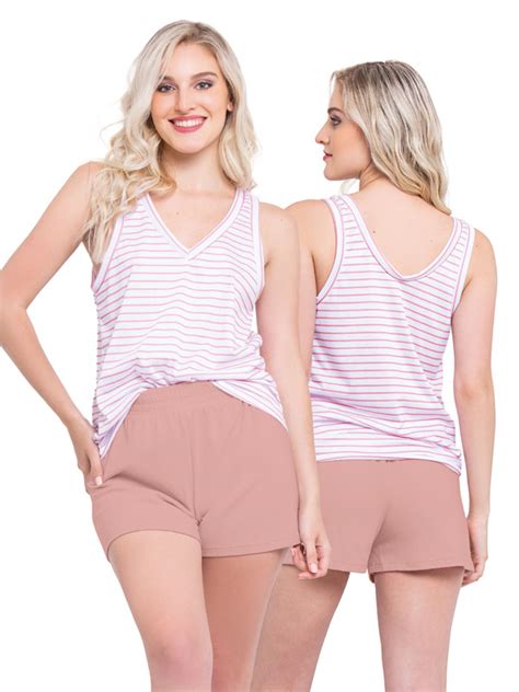 Pijama Musculosa Rayado Cocot