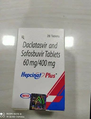 Hepcinat Plus Sofosbuvir Daclatasvir At Rs Bottle Daclatasvir