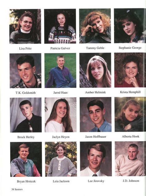 Yearbook Class Of 96