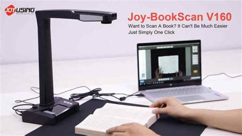 Joyusing V160pro 18mp Ocr Book Scanner Full Hd Smart Visualizer