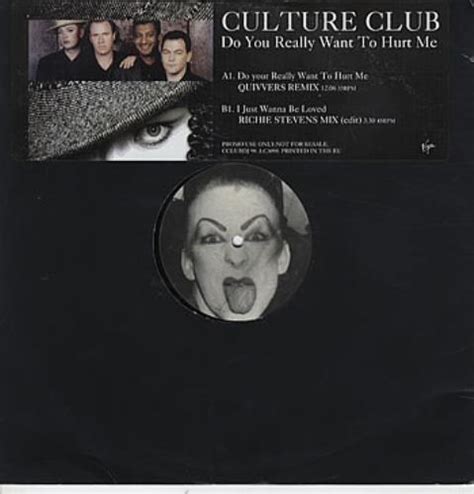 Culture Club Do You Really Want To Hurt Me Uk Promo Vinyl Single