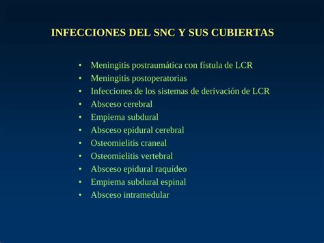 Pdf Infecciones Del Snc Y Sus Cubiertas Ucm Es Infecciones Del Snc