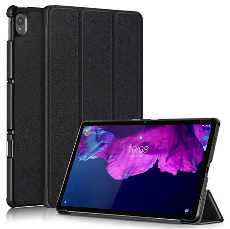 Lenovo Tab P P Plus Hoes Smart Tri Fold Book Case Tablet Hoes