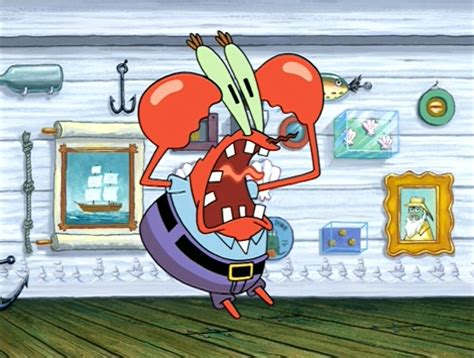 Image Krabs Screaming Nickelodeon Fandom Powered By Wikia