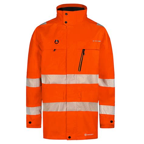 DELTIC HI VIS ORANGE FOUL WEATHER JACKET ORANGEBSD21OR