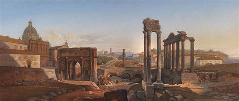 Veduta Del Foro Romano Painting By Motionage Designs Fine Art America