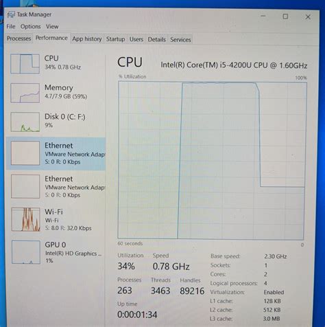 Intel i5-4200U CPU stuck at 0.78 GHz - Intel Community