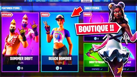 Live Fortnite Chapitre Saison Nouvelle Boutique Youtube