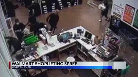 Police Release Video Of Over 20 Shoplifters Storming Walmart Wkrn News 2