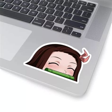 NEZUKO ANIME GIRL Peeker Sticker Demon Slayer Decal 4 Inches 5 28