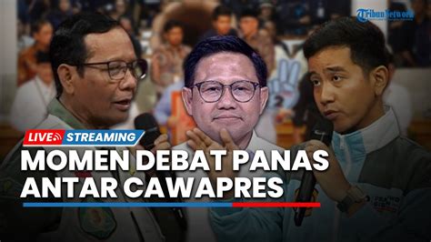 Momen Debat Panas Antara Mahfud MD Vs Gibran Singgung Capaian Jokowi