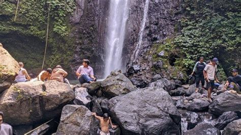 Asrinya Air Terjun Montel Wisata Alam Lereng Gunung Muria Di Kawasan