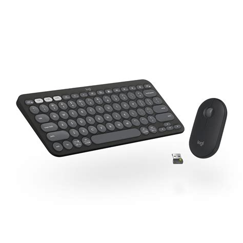 Buy Logitech Pebble 2 Combo Wireless Keyboard And Mouse Quiet And Portable