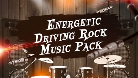 Energetic Driving Rock Music Pack GameDev Market