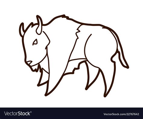 Running Buffalo Vector : Find the perfect dangerous buffalo stock vector image.