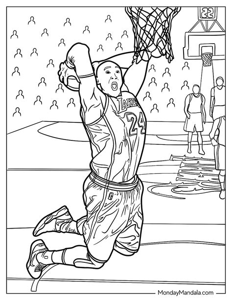 Kobe 7 Coloring Pages Coloring Pages