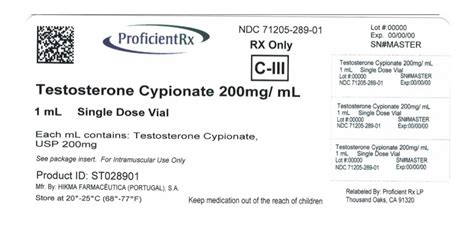 Testosterone Cypionate Injection