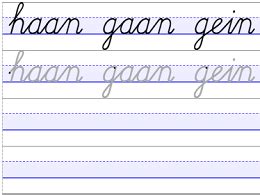 Schrijfwerkbladen App Schoolschrift Uitleg