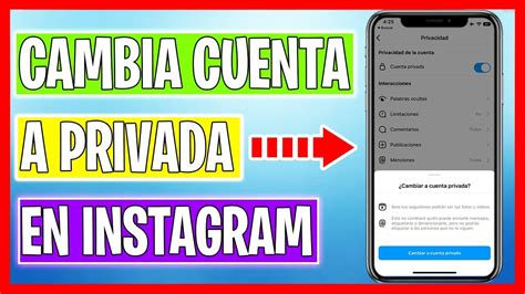 Como Cambiar De Cuenta Profesional A Privada En Instagram Youtube