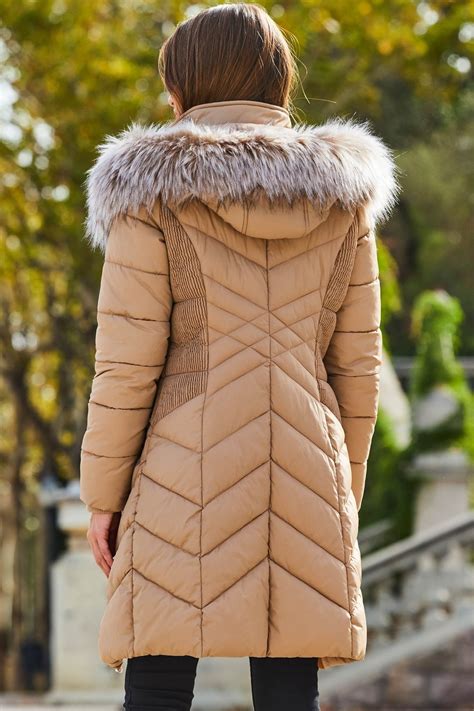 Buy Sosandar Faux Fur Shawl Collar Padded Coat From Next Ireland