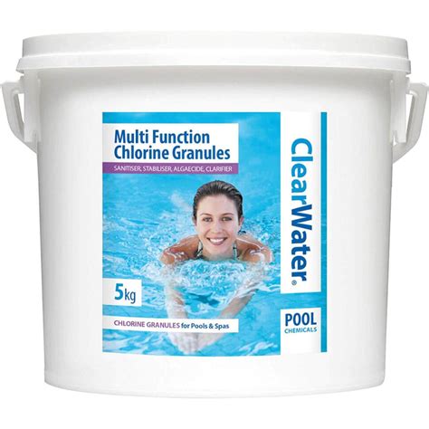 Bestway Clearwater Multifunction Chlorine Tabs 5kg 250 X 20g Bestway