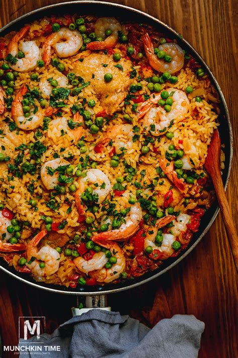 This Easy Shrimp Paella Recipe Is Super Flavorful And Can Be Made Of