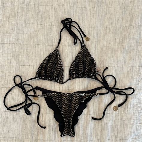 Luli Fama Swim Luli Fama Black Brazilian Cut Bikini Poshmark