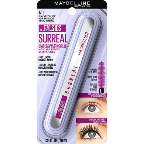 Mascara de pestañas Falsies Surreal Maybelline Lavable Farmacia Don