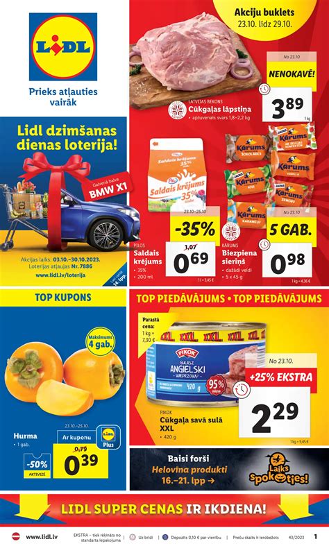 LIDL Akcijas Buklets un Īpašie Piedāvājumi - VisiBukleti.lv