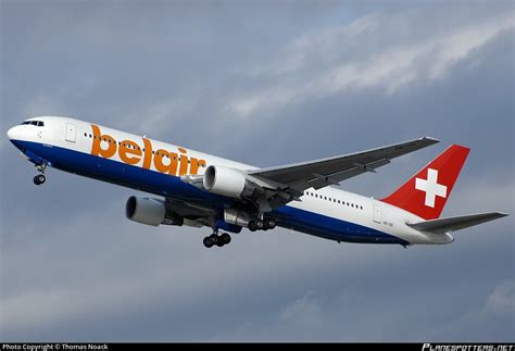 HB ISE Belair Boeing 767 3Q8ER Photo By Thomas Noack ID 000089