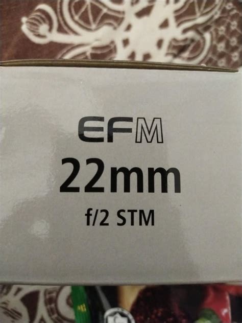 Canon Efm Mm F Stm Photography Lens Kits On Carousell