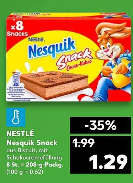 Nestlé Nesquik Snack Angebot bei Kaufland 1Prospekte de