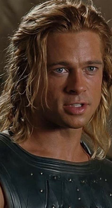 Brad Pitt Long Hair, Brad Pitt Troy, Bratt Pitt, Beautiful Men ...