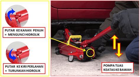 Cara Menggunakan Dongkrak Mobil Teknik Otomotif