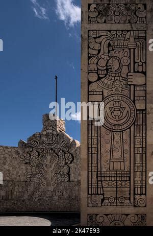 Monumento La Patria Monument To Honor The Mexican Homeland By