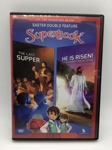 Superbook Easter Double Feature The Last Supper He Is Risen Dvd