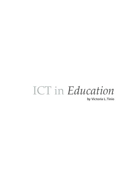 Pdf Ict In Education