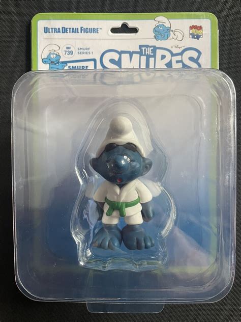 Medicom Toy Udf The Smurfs Figure Series Smurf Judo Ebay