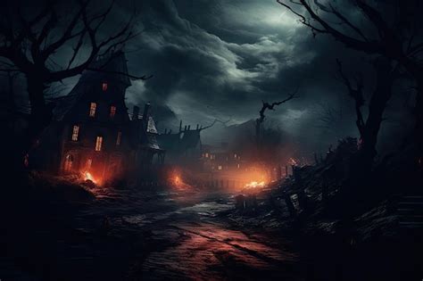 Premium Photo Horror Background