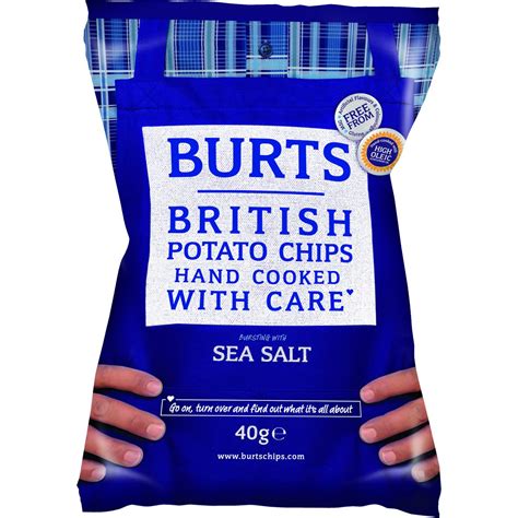 Burts Potato Chips Sea Salted G Pack Of Botswana Ubuy