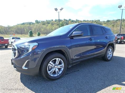 2019 Blue Steel Metallic Gmc Terrain Sle Awd 129818014 Photo 17