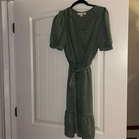 Monteau Dresses Monteau Los Angeles Light Green Floral Dress Poshmark